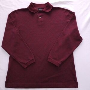 George Longsleeve Polo Shirt Size Small 34-36